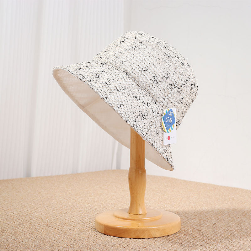 Women's Reversible Bucket Hat, Foldable Sun Protection Hat, 56-58 cm