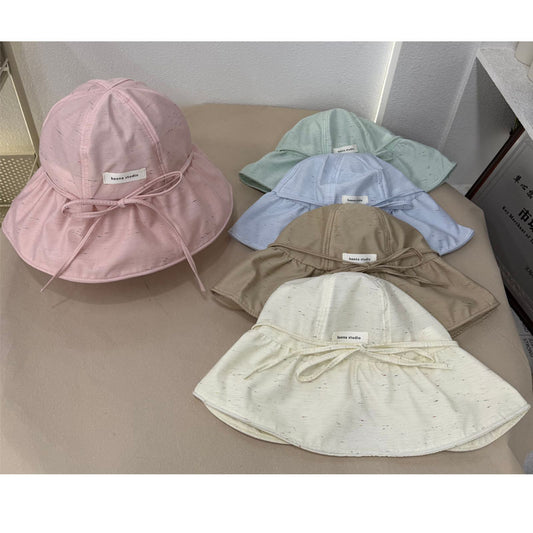 Women's Lightweight Wide Brim Bucket Hat with Adjustable Drawstring, Sun Protection Hat, 56-58 cm