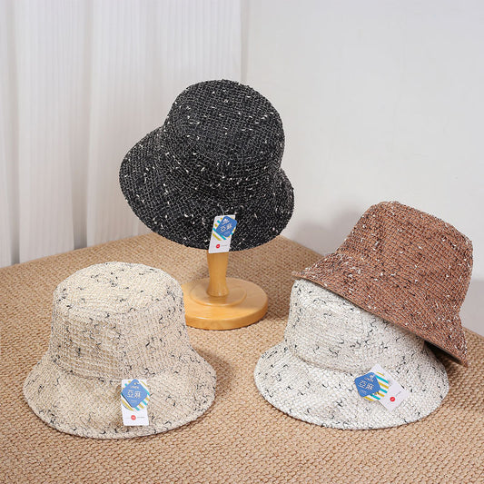 Women's Reversible Bucket Hat, Foldable Sun Protection Hat, 56-58 cm